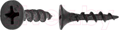 Саморез Starfix Для монтажа ГКЛ к дереву 4.8х115 / SM-42382-2500 (2500шт, фосфат)