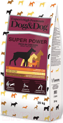 Сухой корм для собак Dog & Dog Expert High Premium Super Power (20кг)