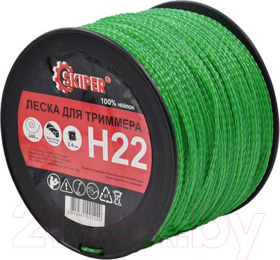 Леска для триммера Skiper H22