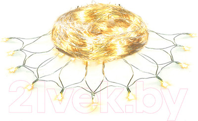 Светодиодная сеть VEGAS 55074 (1.5x1.5м, теплый белый)