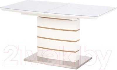 Обеденный стол Halmar Toronto / V-CH-Toronto-ST (белый/золотой дуб)