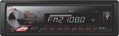 Автомагнитола ACV AVS-812R (красный)