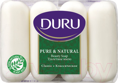 Набор мыла Duru Pure & Natural Классическое (4x85г)