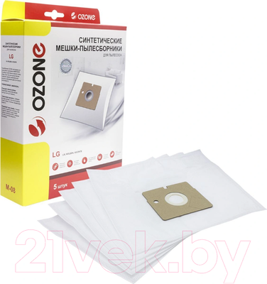 Комплект пылесборников для пылесоса OZONE M-08