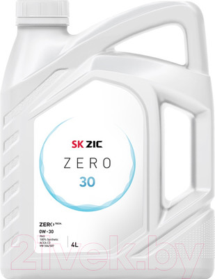 Моторное масло ZIC Zero 30 0W30 / 162676 (4л)