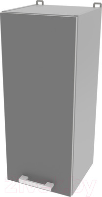 Шкаф навесной для кухни Interline Компо ВШ30-720-1дв (серебро)