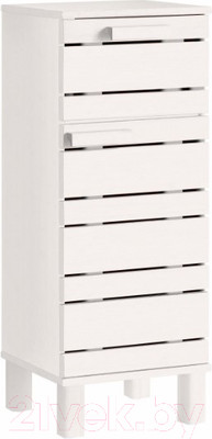 Тумба для ванной Dipriz Джосси Д.7155-5.01 (белый воск)