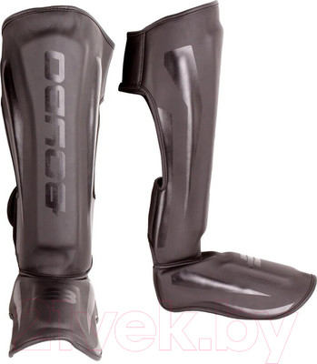 Защита голень-стопа для единоборств BoyBo Black Edition Flex (XS)