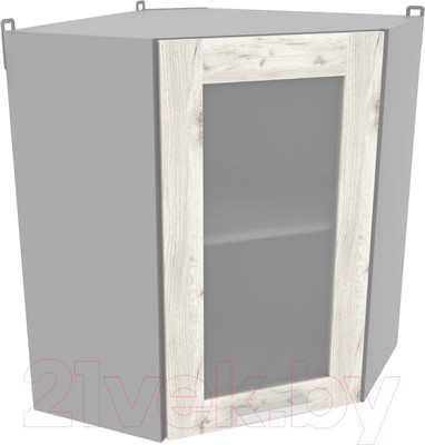 Шкаф навесной для кухни Интерлиния Компо ВШУст-720 (дуб белый)