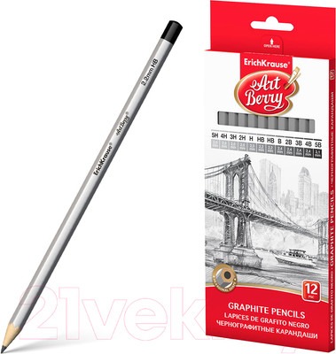 Набор простых карандашей Erich Krause ArtBerry / 45391