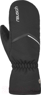 Варежки лыжные Reusch Marisa / 6031450 7701 (р-р 7.5, Mitten Black/White)