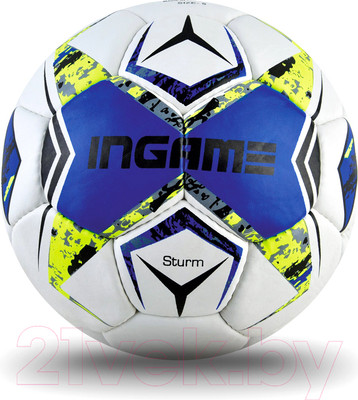 Футбольный мяч Ingame Sturm 2020 (белый/синий)
