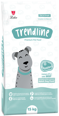 Сухой корм для собак Trendline с говядиной (15кг)