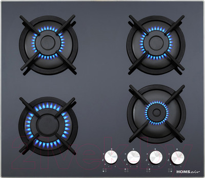 Газовая варочная панель HOMSair HGG641BK