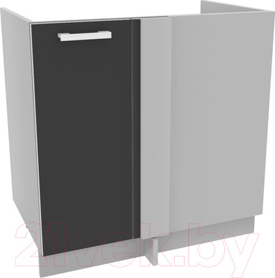 Шкаф под мойку Интерлиния Компо НШ88-М.П (антрацит)
