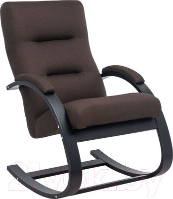 Кресло-качалка Импэкс Leset Милано (венге/малмо 28 коричневый)