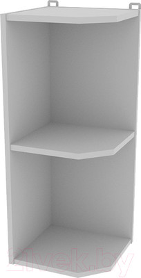 Угловое окончание для кухни Интерлиния Компо ВПз30-720 (серый)