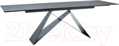 Обеденный стол Signal Westin 160 / WestinCC160 (черный матовый)