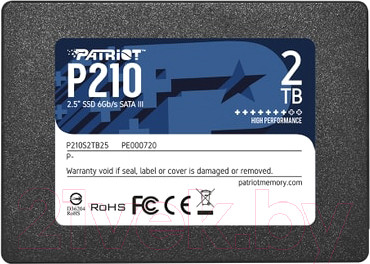 SSD диск Patriot P210 2TB (P210S2TB25)
