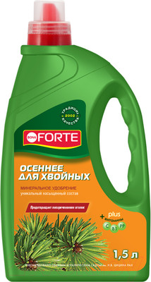 Удобрение Bona Forte Для хвойных лето-осень BF21040181 (1.5л)