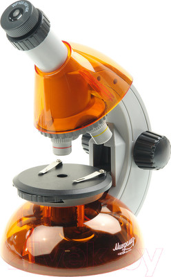 Микроскоп оптический Микромед Атом 40x-640x / 27389 (апельсин)