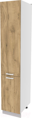 Шкаф-пенал кухонный Интерлиния Компо НШП-№2-2145 (дуб золотой)