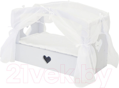 Аксессуар для пупса Paremo Кроватка с бельевым ящиком. Дрим Мини / PFD120-83M