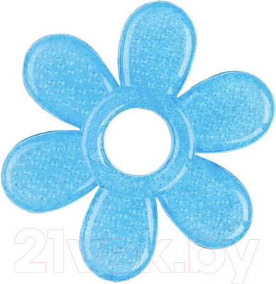 Прорезыватель для зубов BabyOno Цветок / 1060 (голубой)