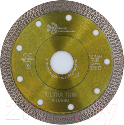 Отрезной диск алмазный Trio Diamond UTX510