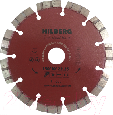 Отрезной диск алмазный Hilberg HI803