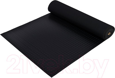 Ковровая дорожка VORTEX Рифленая 90x1000 / 22334 (черный)