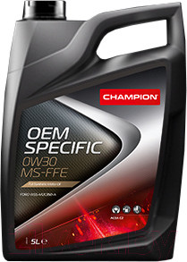 Моторное масло Champion OEM Specific MS-FFE 0W30 / 8220685 (5л)