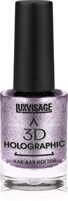 Лак для ногтей LUXVISAGE 3D Holographic тон 708