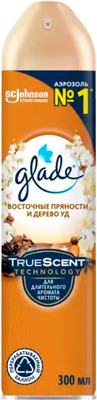 Освежитель воздуха Glade Восточные пряности и дерево уд (300мл)