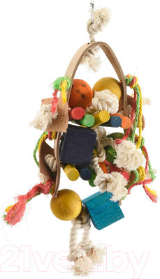 Игрушка для птиц Happy Bird Фан вууд / H75015