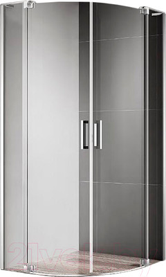 Душевой уголок Cezares SLIDER-R-2-80/90-C-Cr