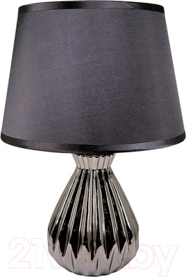 Прикроватная лампа Лючия Луара 454 (серебро/черный)
