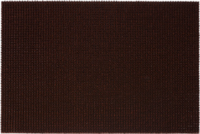 Коврик грязезащитный VORTEX Травка 45x60 / 24101 (темно-коричневый)