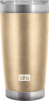 Термокружка Lara LR04-25 (Gold)