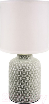 Прикроватная лампа Лючия Ромбы 452 (светло-серый)