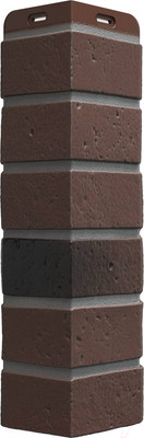 Угол для фасадной панели Docke Berg (коричневый)