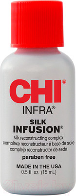 Сыворотка для волос CHI Silk Infusion Жидкий шелк (15мл)