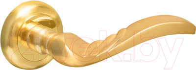 Ручка дверная Lockstyle PRO-Pisa SG/GP (матовое золото/золото)