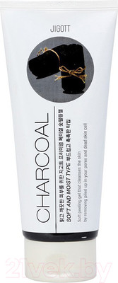 Пилинг для лица Jigott Premium с древесным углем (180мл)