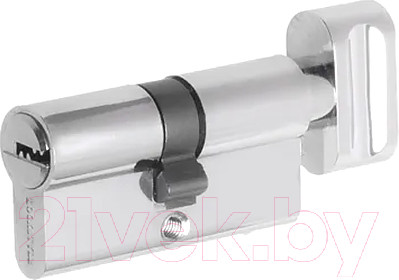 Цилиндровый механизм замка Lockstyle C30X30KC CP (хром)