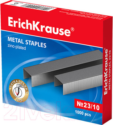 Скобы канцелярские Erich Krause 4558