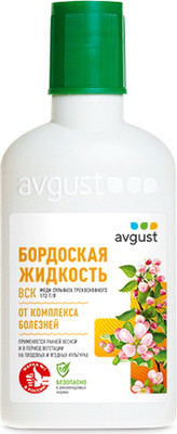 Фунгицид Avgust Бордоская жидкость (100мл)