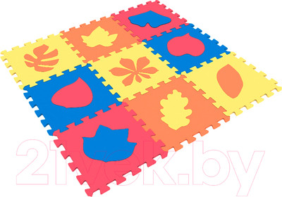 Коврик-пазл Eco Cover Листья/ 33МП1/Л