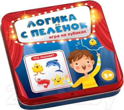 Развивающие карточки Десятое королевство Логика с пеленок / 03560