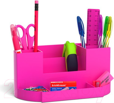 Органайзер настольный Erich Krause Victoria, Neon Solid / 53263